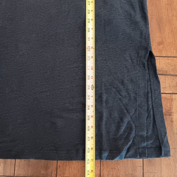 Splendid X Margherita 100% Linen Midi Dress XS Color Block Black Womens New - Picture 10 of 10